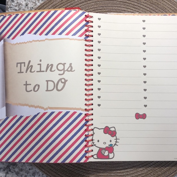 Hello Kitty Journal with Pen Sailor Anchor Travel - Picture 7 of 12